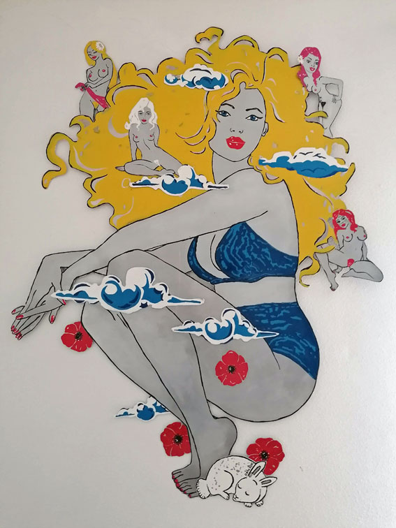 NIGHT-FEVER-Aluminiuml-Reli